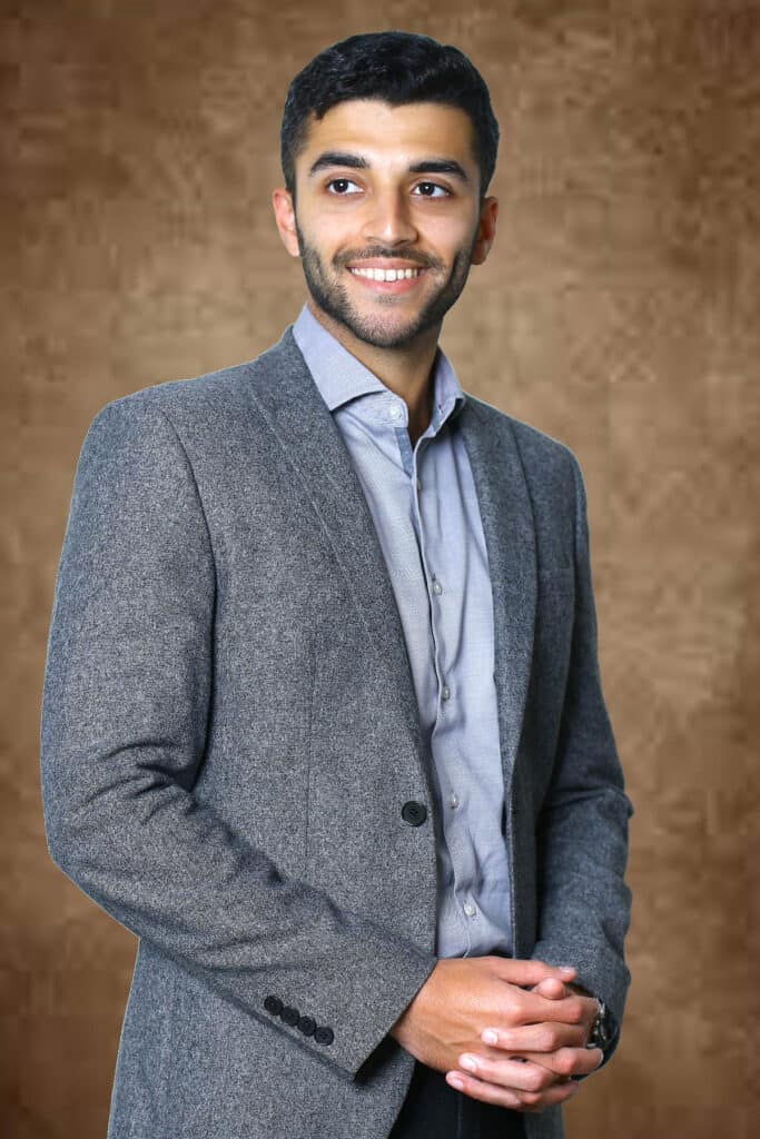 Portrait of Mr. Ashar Siddiqui, CEO