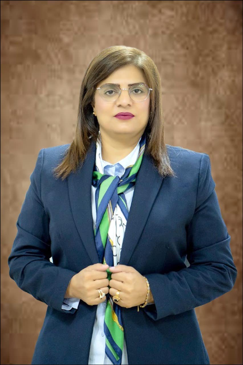 Portrait of Ms. Saima Aamir Agha, Vice Chairperson