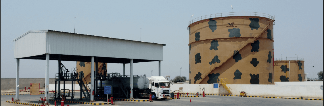 Sahiwal depot storage tank and loading bay